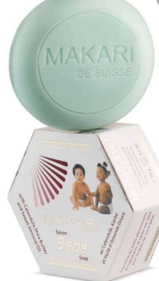 Savon doux hydratant pour bébé Makari