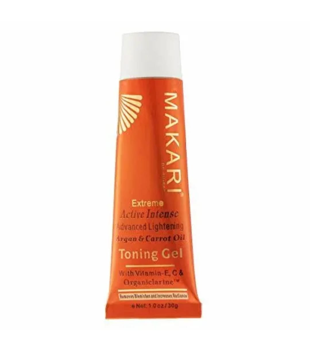 Gel tonifiant extrême à l'huile d'argan et de carotte Makari