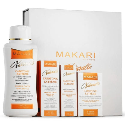 Coffret cadeau Makari Natural Carotonic Extreme - Éclaircissant, tonifiant et hydratant