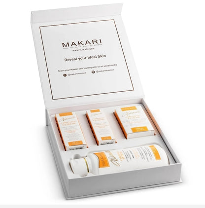 Coffret cadeau Makari Natural Carotonic Extreme - Éclaircissant, tonifiant et hydratant