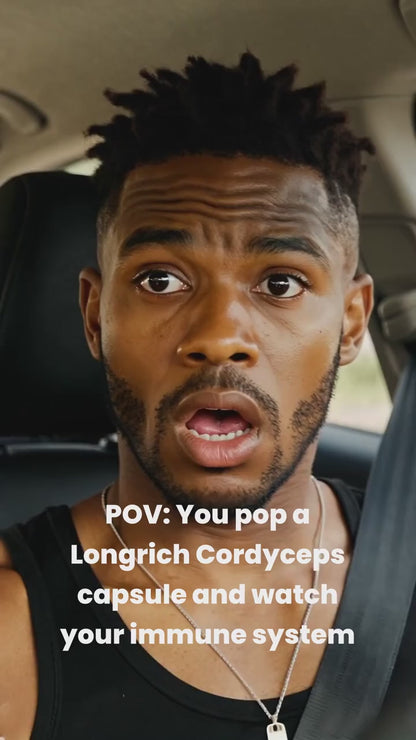 Longrich Cordyceps Militaris Capsule-Boosts Immune System(60 capsules)