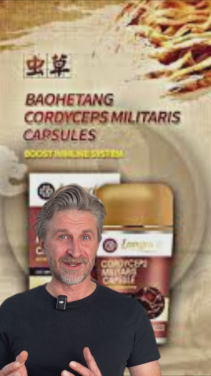 Longrich Cordyceps Militaris Capsule-Boosts Immune System(60 capsules) USA Brand