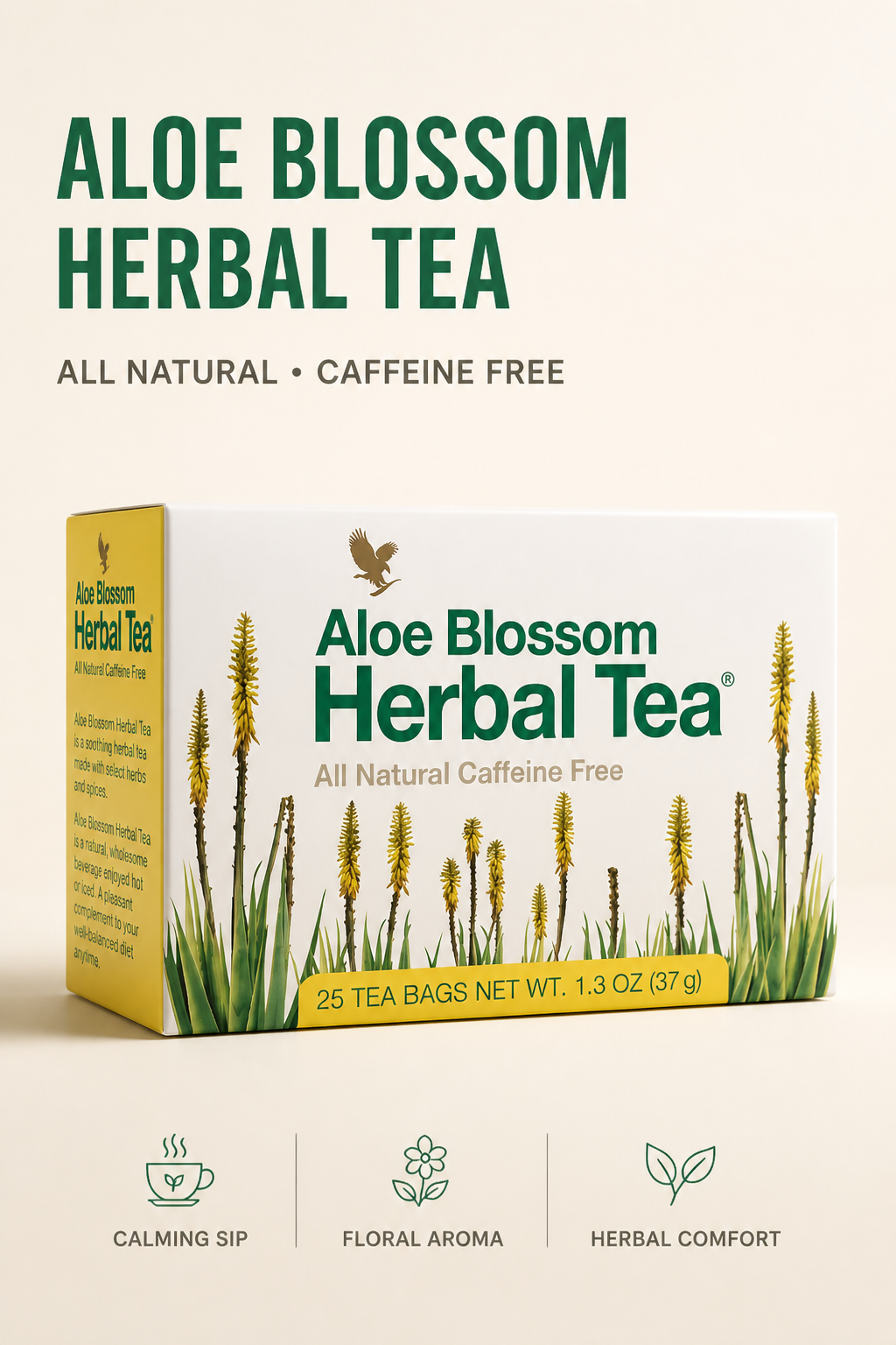 Aloe Blossom Herbal Tea®25 tea bags