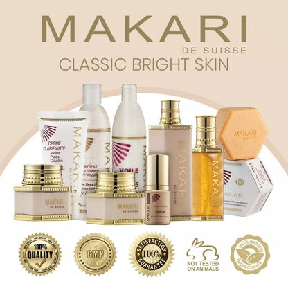 Coffret de savons et lotions pour les mains et le corps Makari Classic Voile de Corps