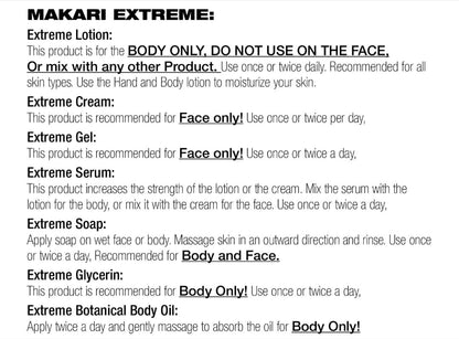 Makari Classic Luxurious Lightening Exfoliating Body Wash 17 fl.oz – Visage et corps