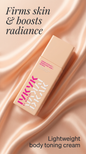 GINGER EXTRACT + TRANEXAMIC ACID + RETINOL BODY TONING CREAM - IYKYK