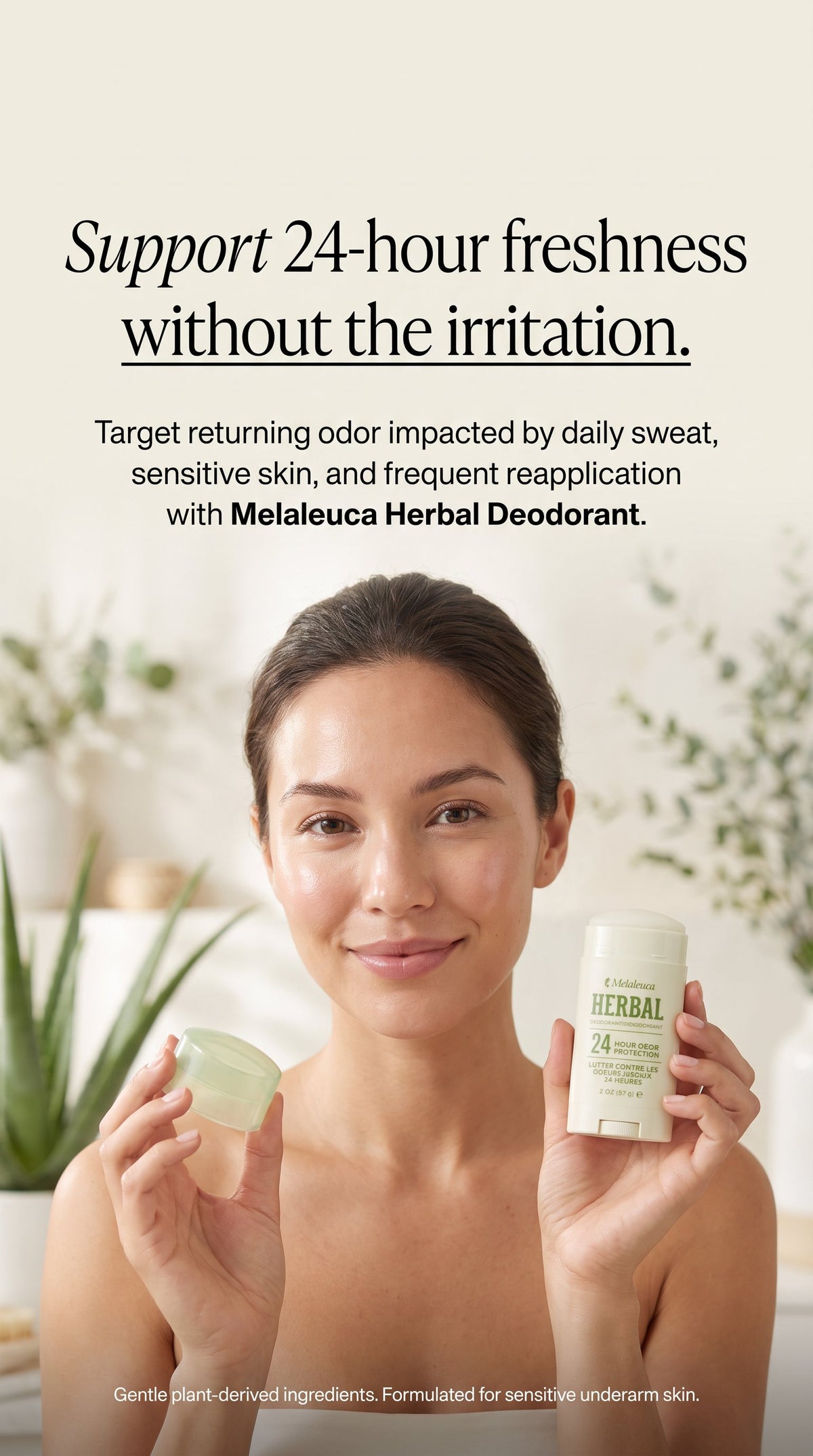 Melaleuca® Herbal Deodorant Size: 2oz