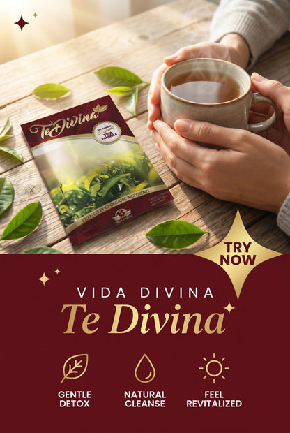 Thé détox original Te Divina pour la détoxification, le nettoyage et la perte de poids 1 sachet