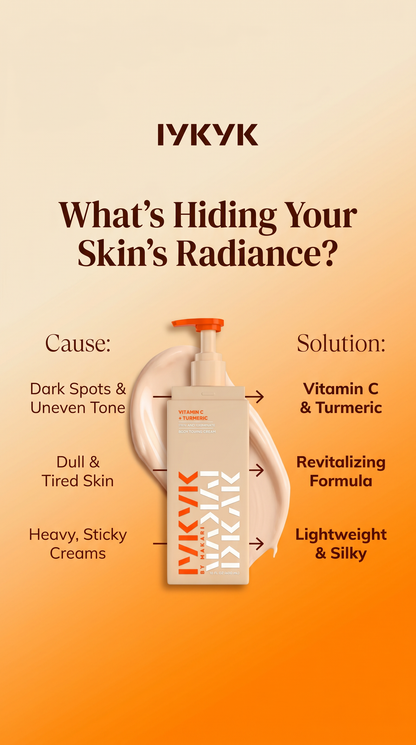 VITAMIN C + TURMERIC BODY TONING CREAM - IYKYK