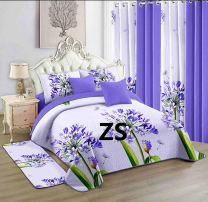 Parure de lit King Size 100 % coton de la collection LILIANNA, 12 pièces