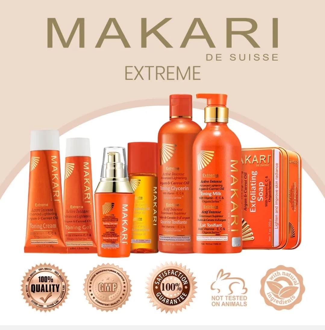 Makari Extreme Argan & Carrot Oil Tone Boosting Cream