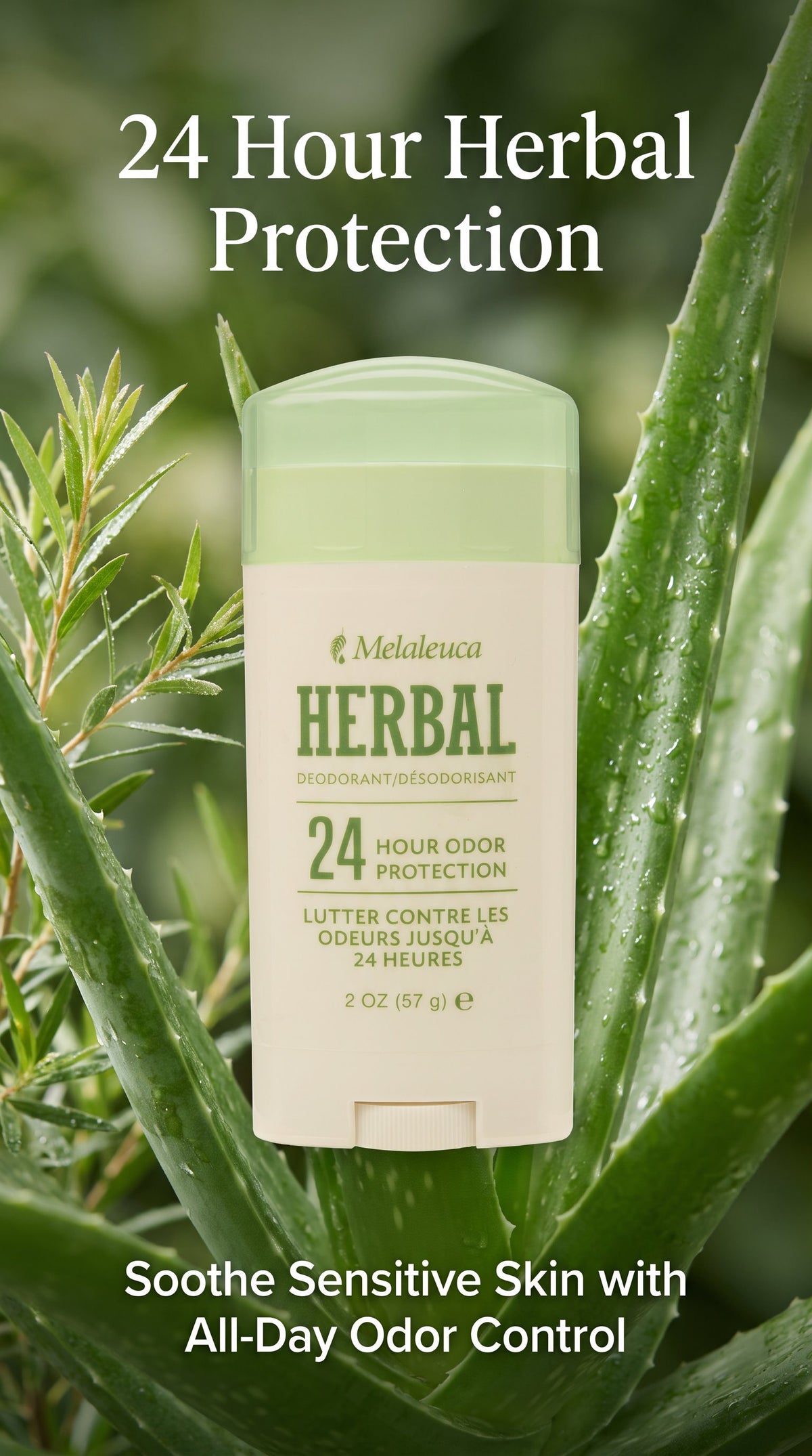 Melaleuca® Herbal Deodorant Size: 2oz