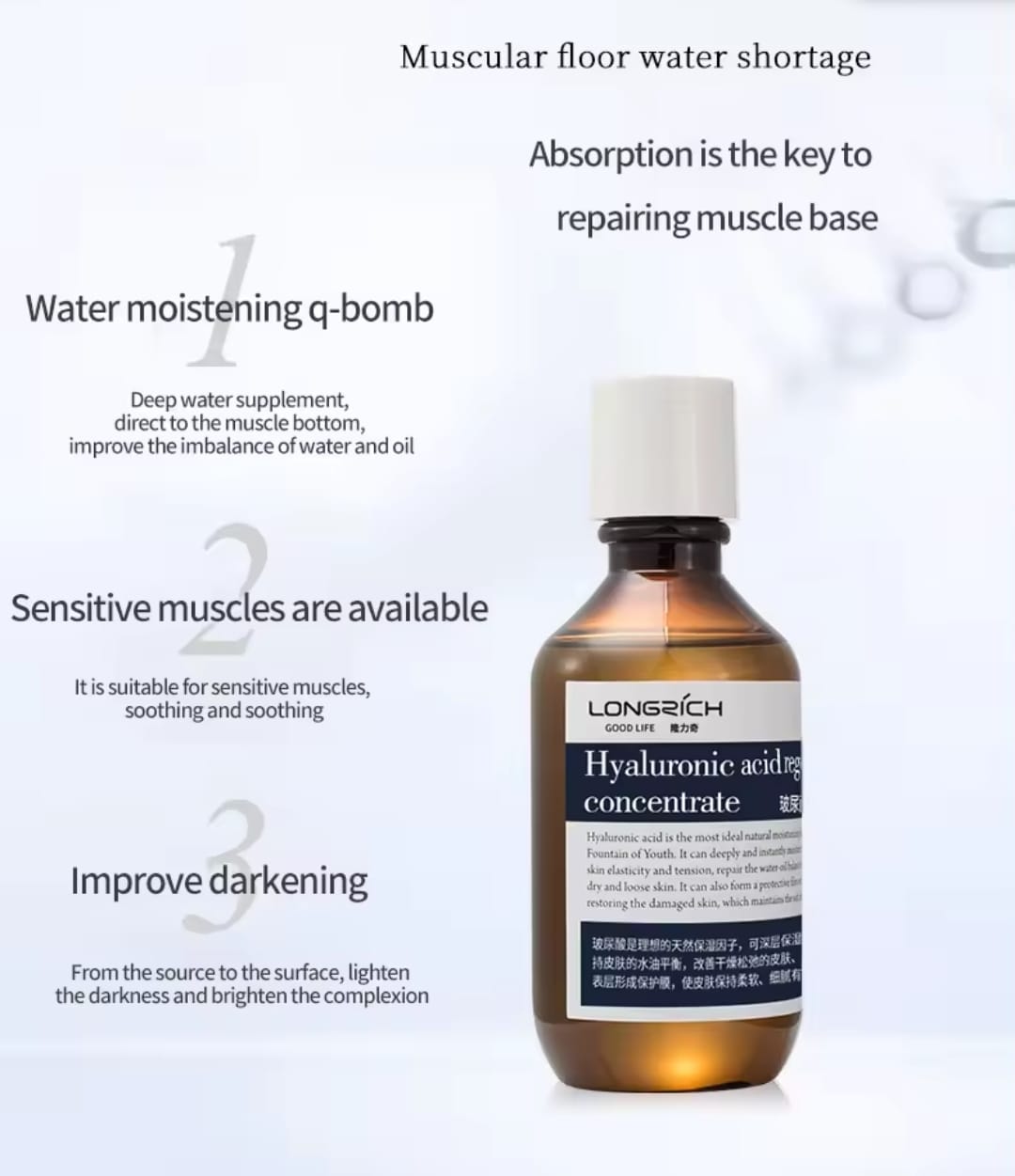 Longrich Hyaluronic Acid Serum Skin Repair Essence