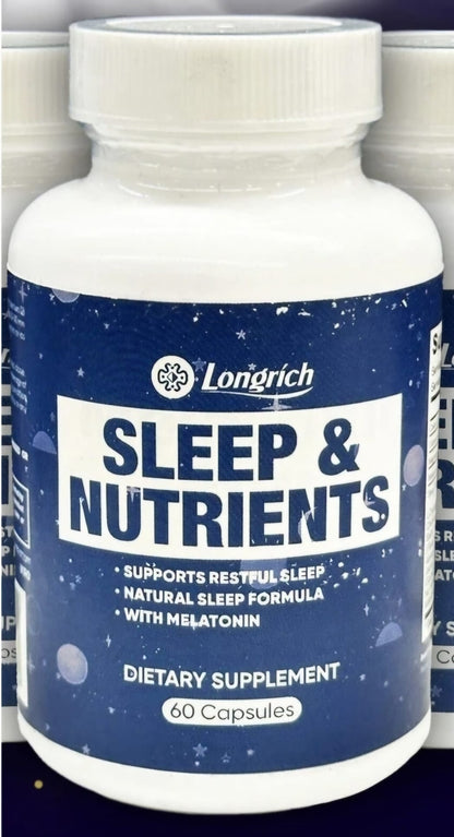 LONGRICH SLEEP & NUTRIENTS DIETARY SUPPLEMENT 60 CAPSULES
