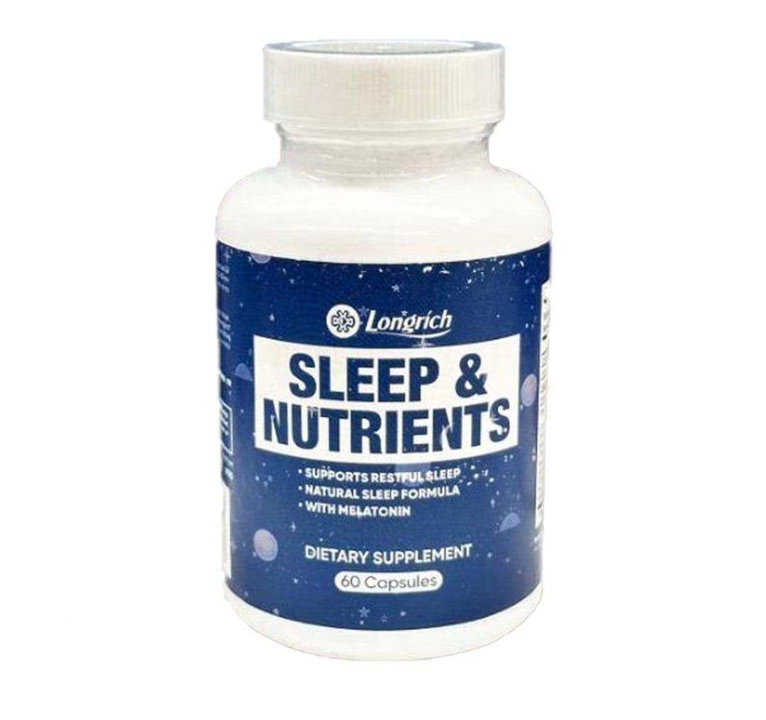 LONGRICH SLEEP & NUTRIENTS DIETARY SUPPLEMENT 60 CAPSULES