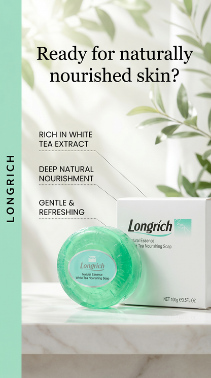 Savon nourrissant au thé blanc Longrich (essence naturelle) par Longrich