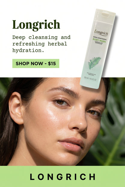 Gel douche aux herbes Longrich (300 ml)