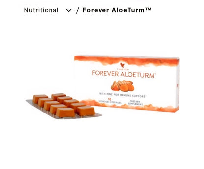 Forever AloeTurm™ - Innovative Immune Support with Zinc & Turmeric Blend