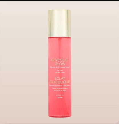 Coffret cadeau tonique à l'acide glycolique et à l'eau de riz Makari avec gommage exfoliant Pure Radiance