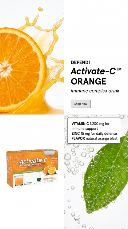 Activate-C Immune Complex™ Drink: Orange