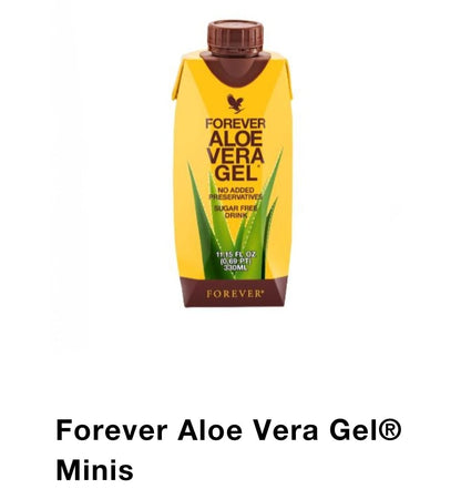 Forever Aloe Vera Gel® Minis Pack of 12-330ml bottles