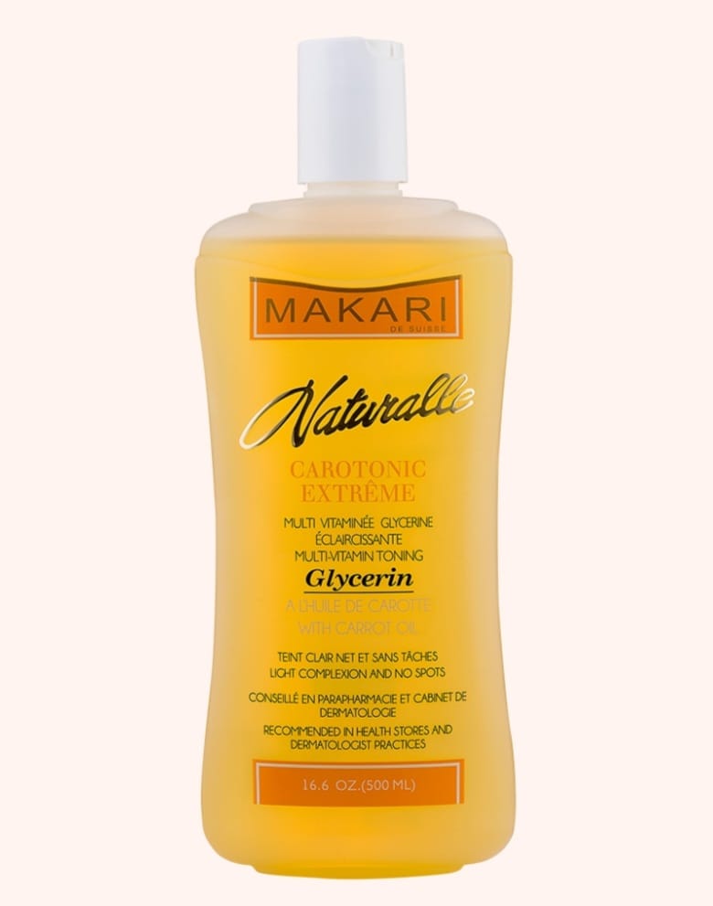 Makari Naturalle Carotonic Extreme BODY GLYCERIN 16.6 Oz – Moisturizes Brightens 2 Pcs Gift Set