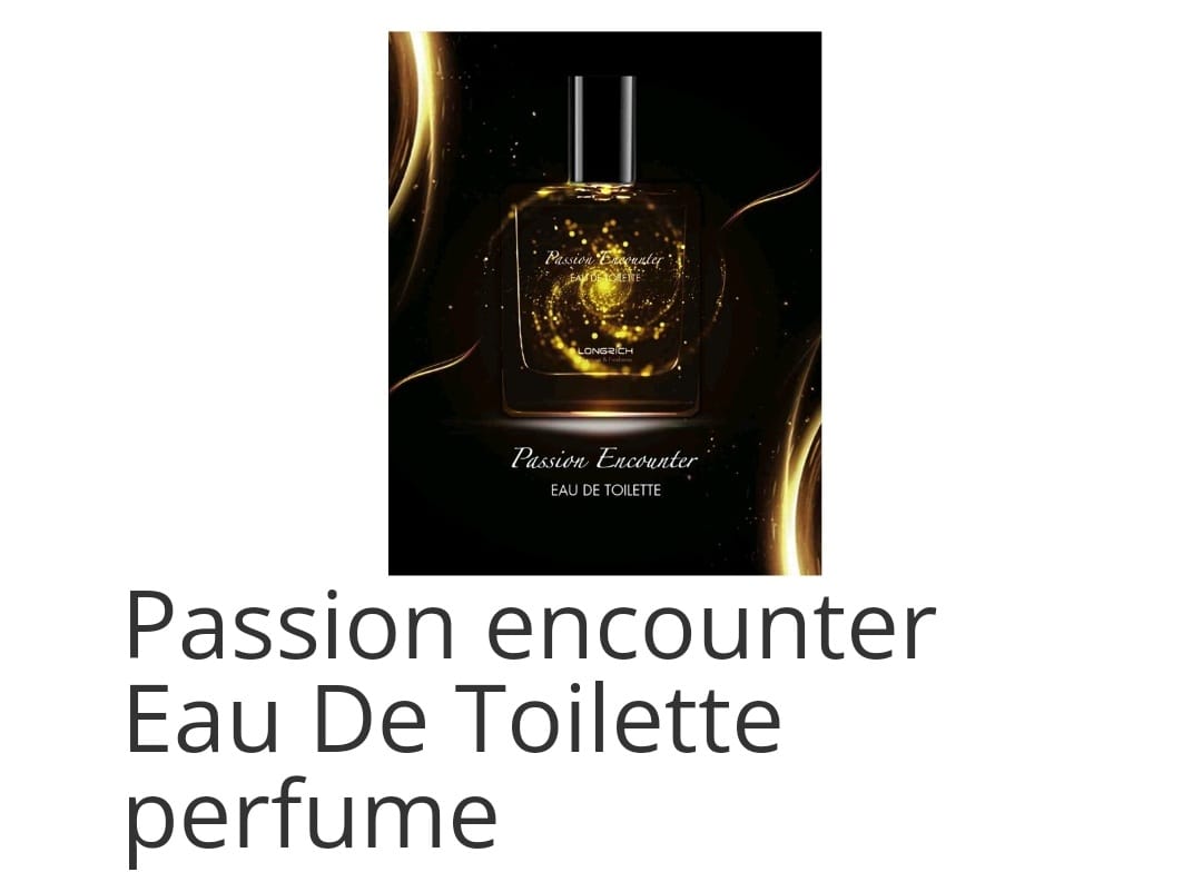 Longrich Passion Encounter Eau De Toilette Perfume for Men 1.7 oz