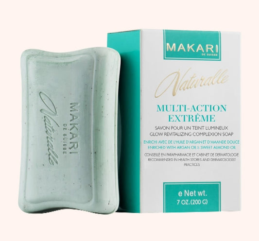 Savon éclaircissant extrême multi-actions Makari Naturalle 7 oz – Savon exfoliant