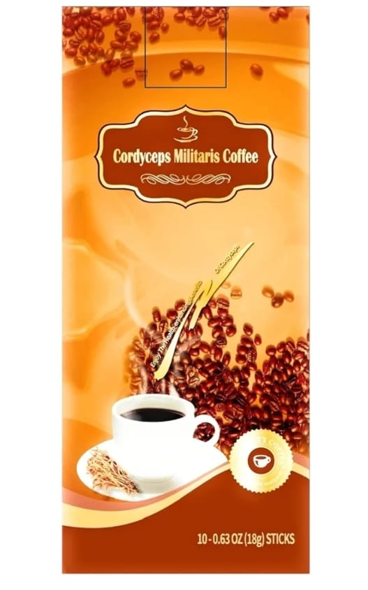 Café Longrich / Café Longrich Cordyceps Militaris (10 pièces) 18 g