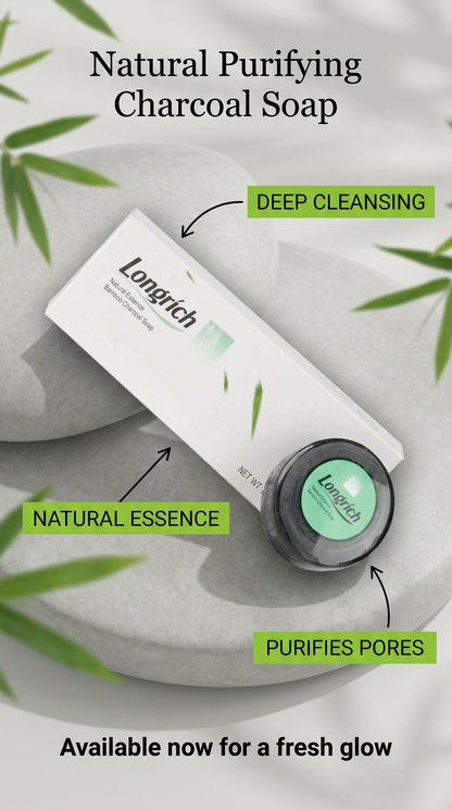 Savon au charbon de bambou Longrich Natural Essence