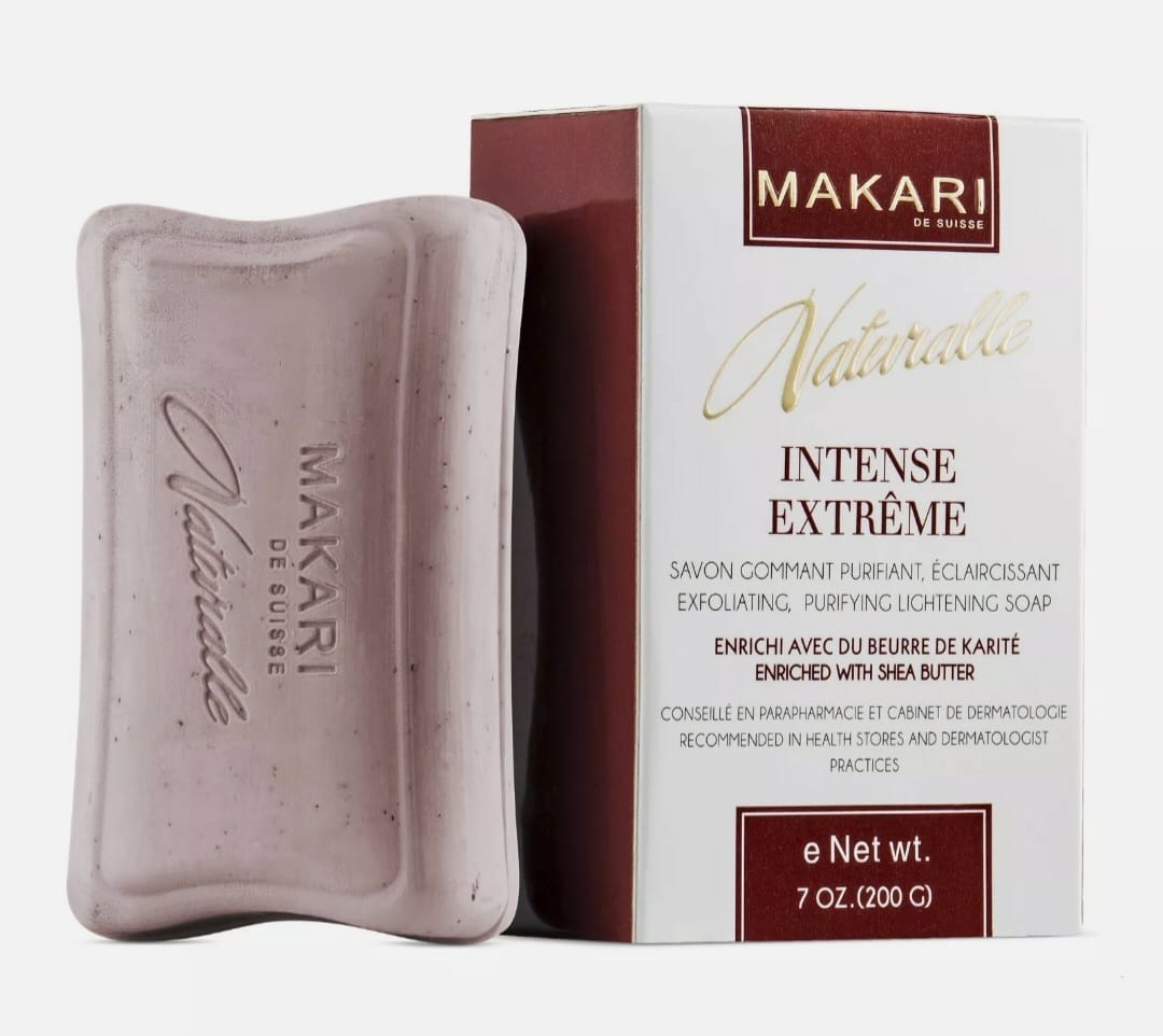 Makari Naturalle Intense Extreme Skin Brightening Soap 7oz–Exfoliating Purifying