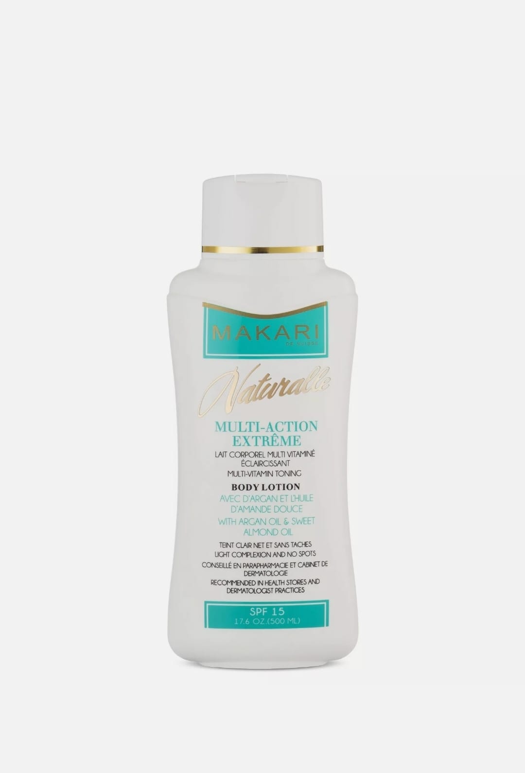 Lotion corporelle extrême multi-actions Makari Naturalle 17 oz – Blanchissante et hydratante