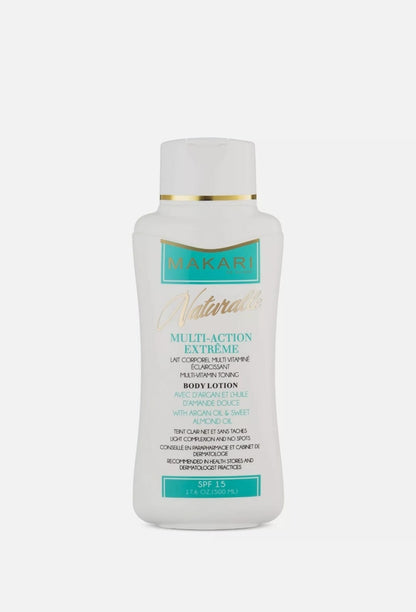 Lotion corporelle extrême multi-actions Makari Naturalle 17 oz – Blanchissante et hydratante