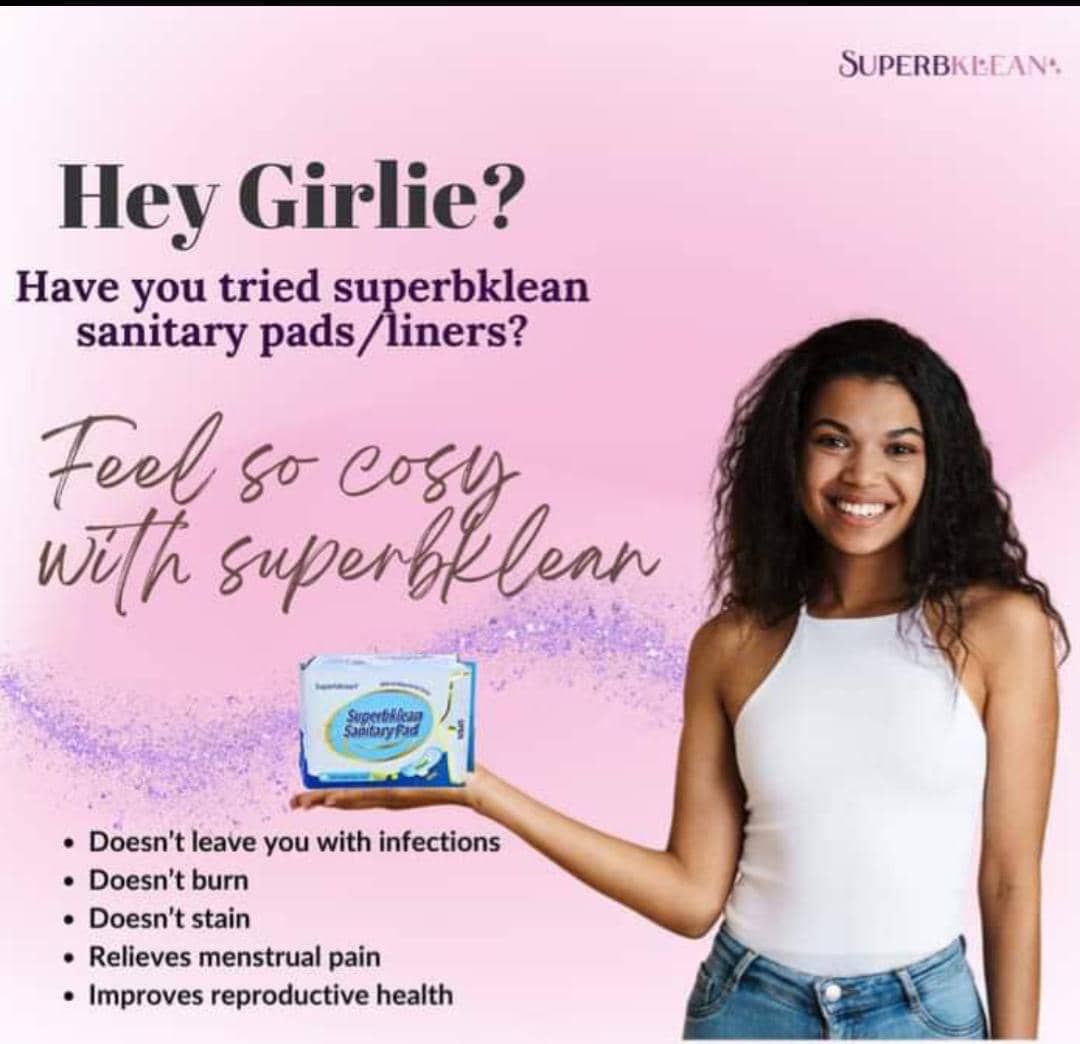 Superbklean Sanitary Napkins. Regular (Day) Flow