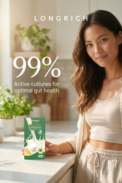 Longrich Prebiotic Soy Germ With Calcium and Multivitamins 10 Sticks 20g