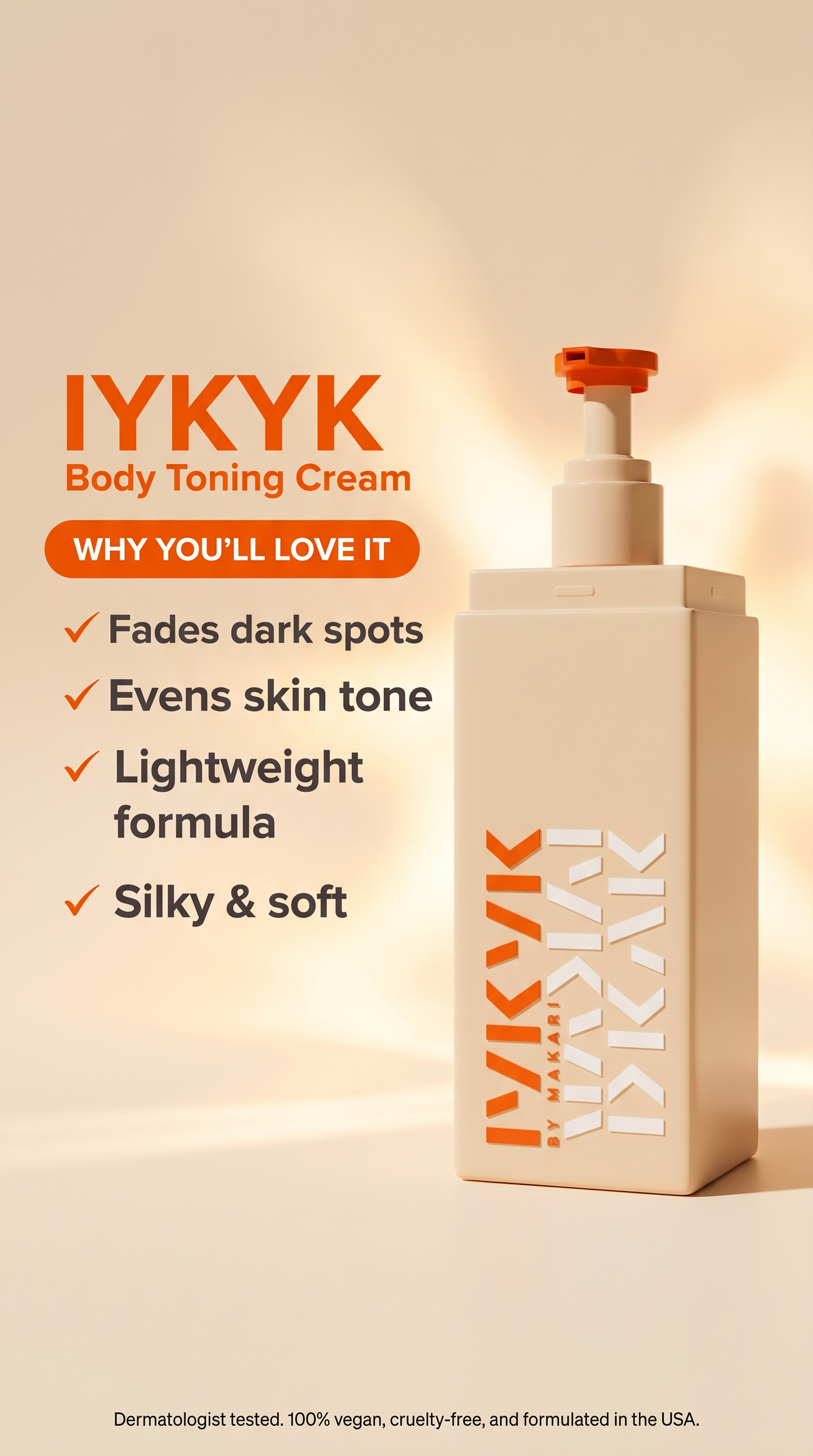 VITAMIN C + TURMERIC BODY TONING CREAM - IYKYK