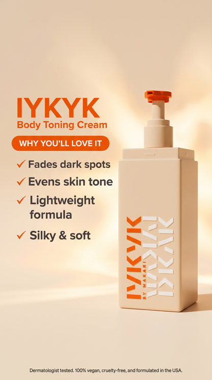 VITAMIN C + TURMERIC BODY TONING CREAM - IYKYK