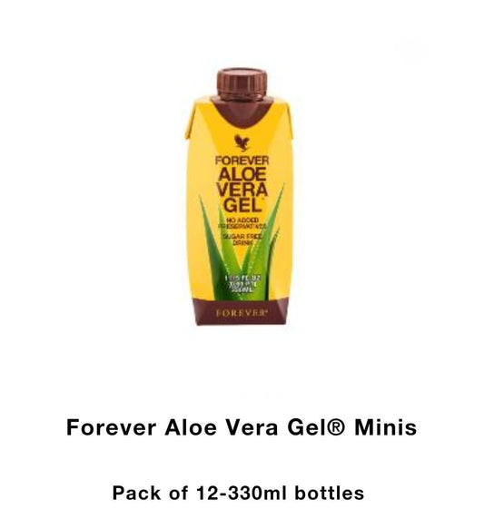 Forever Aloe Vera Gel® Minis Pack of 12-330ml bottles