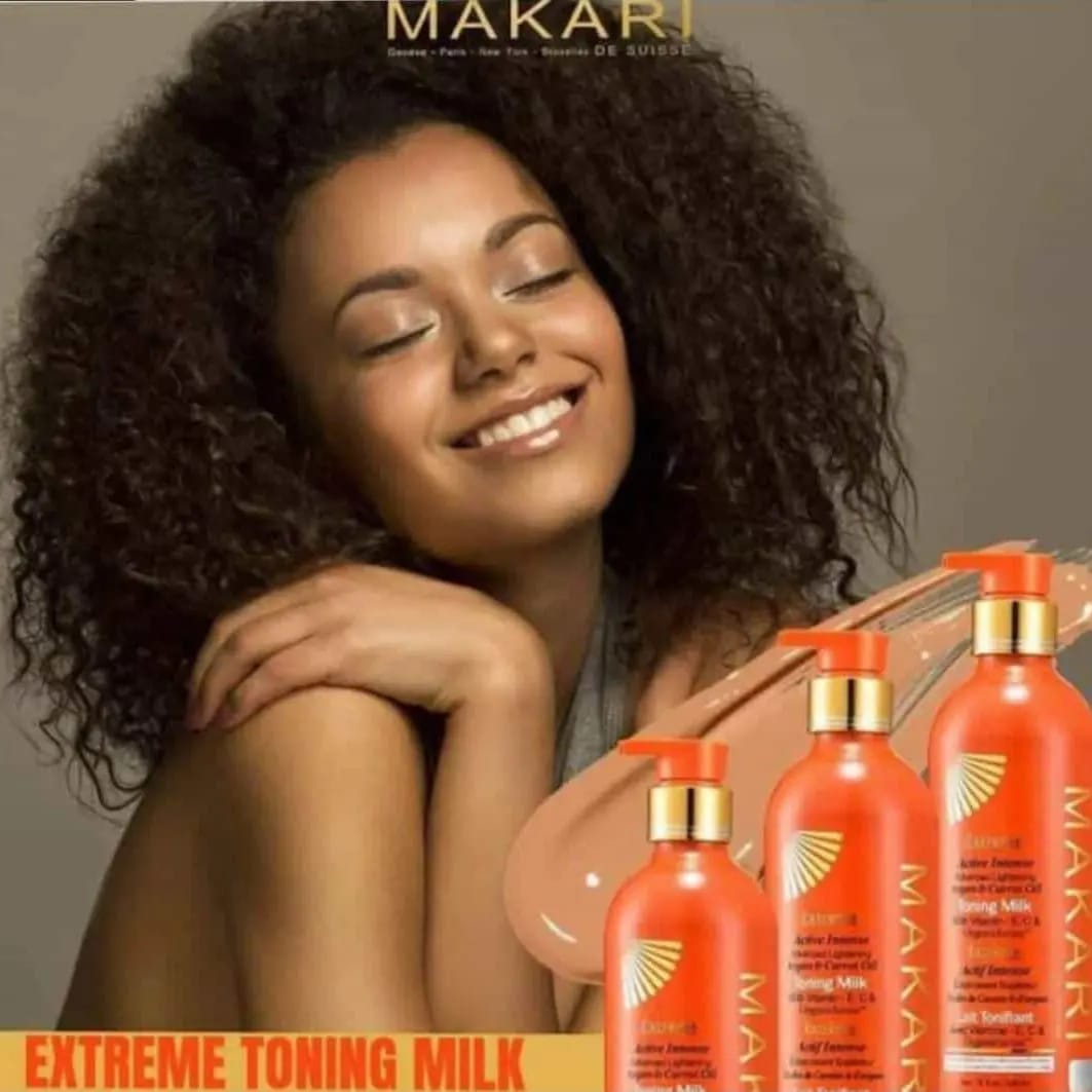 Makari Extreme Active Intense Carrot & Argan Oil Skin Toning Set