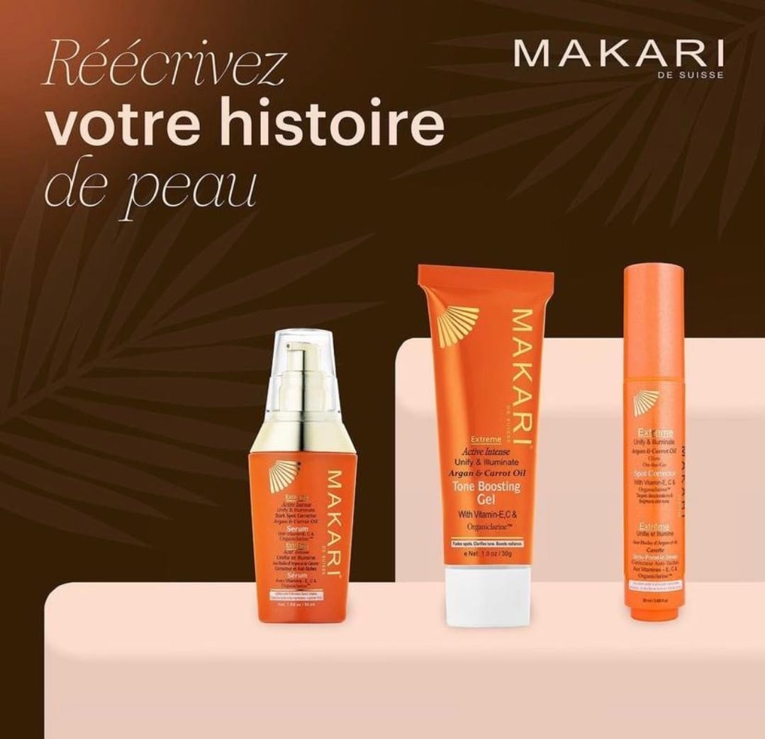 Coffret cadeau Makari Extreme Carotte &amp; Huile d'Argan Tonifiant pour la Peau 