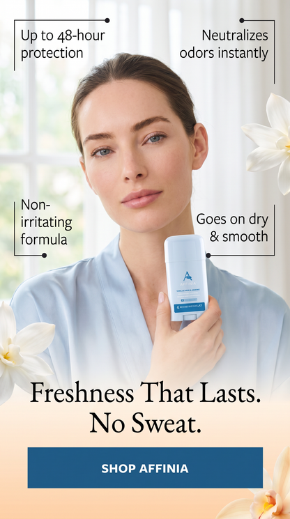 Affinia Vanilla Musk & Jasmine Antiperspirant & Deodorant