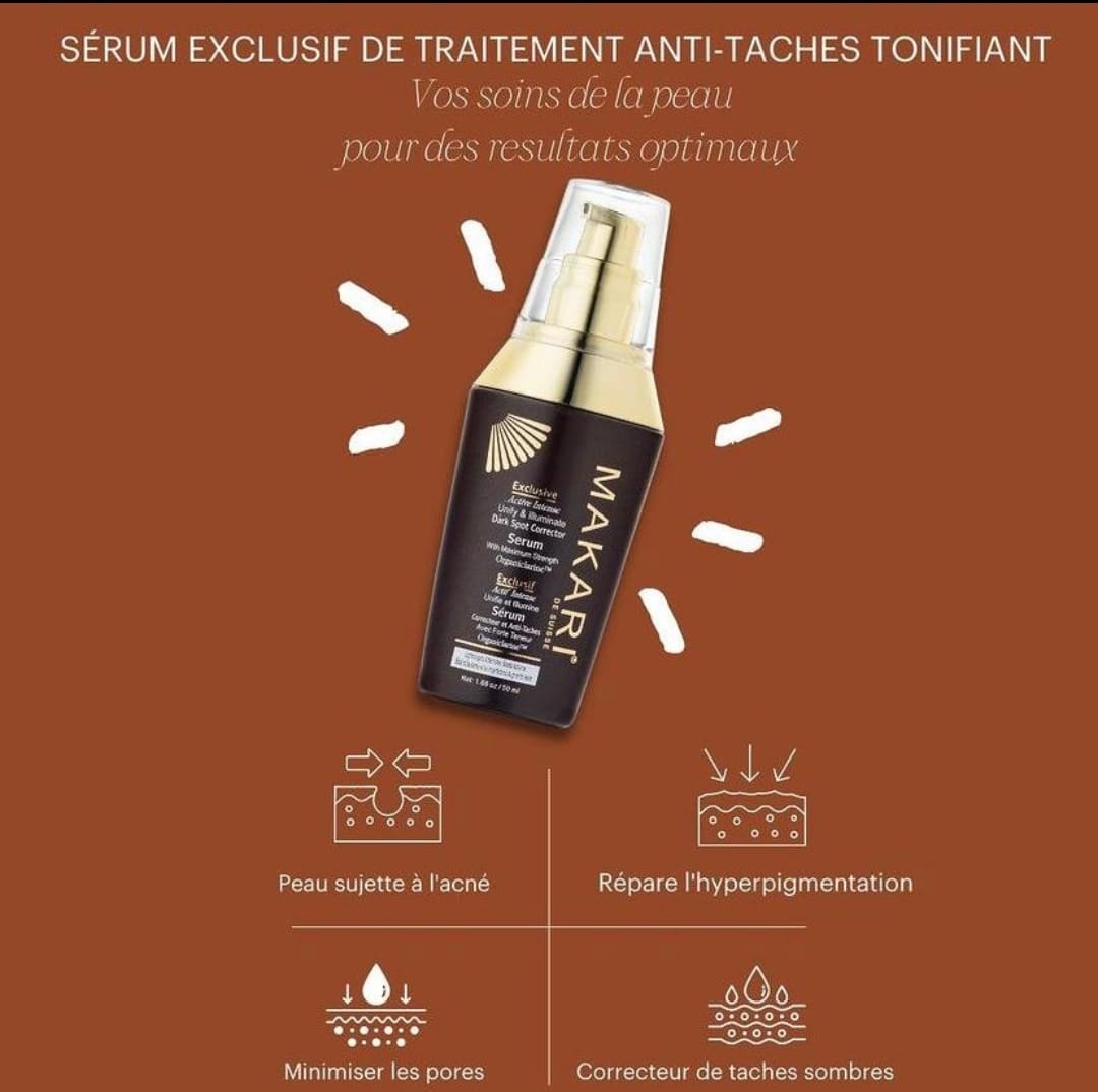 Sérum correcteur de taches brunes exclusif Makari