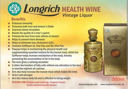 Vins Vintage Longrich : Quand la santé rencontre le plaisir