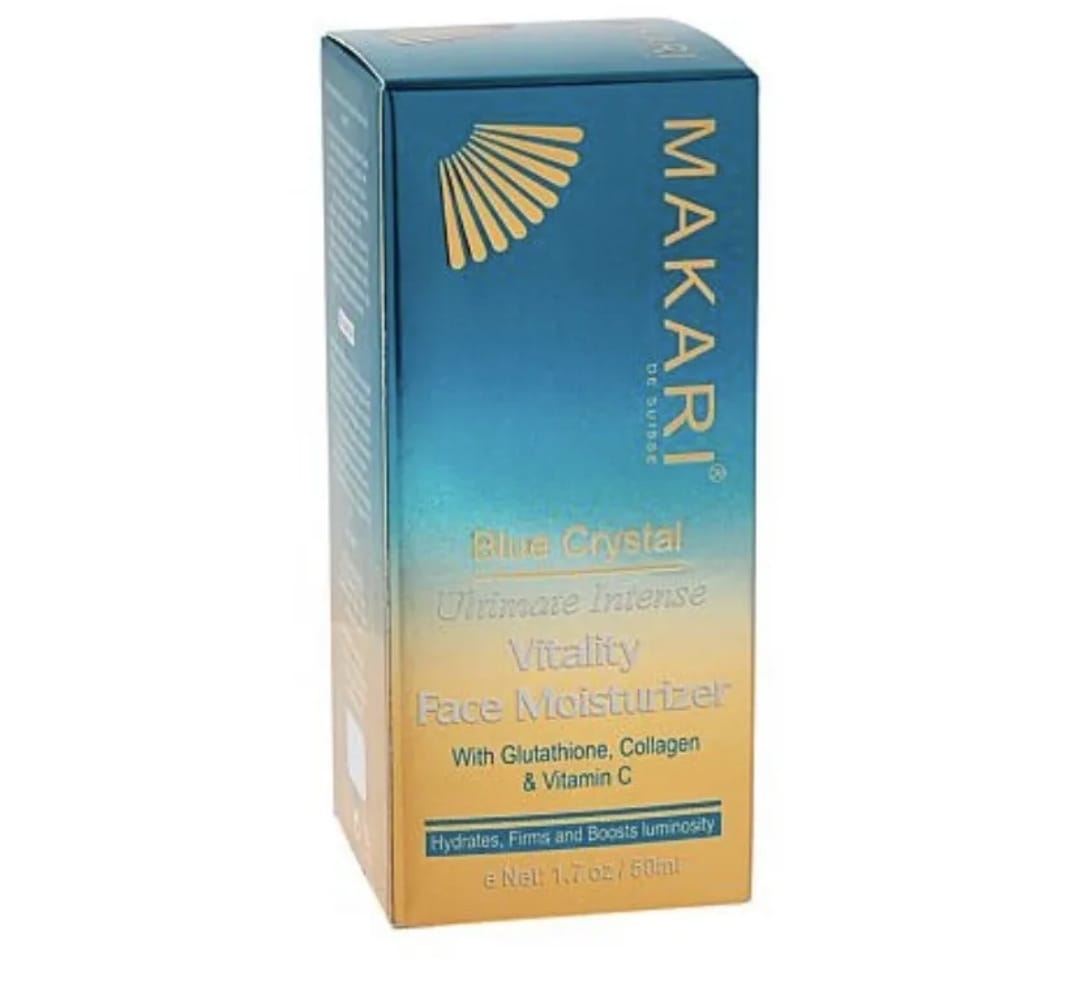 Crème hydratante pour le visage Makari Blue Crystal Vitality 1,7 fl oz - Crème hydratante