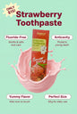 Longrich Kids Toothpaste – Strawberry Flavor 60g | Gentle Fluoride-Free Oral Car