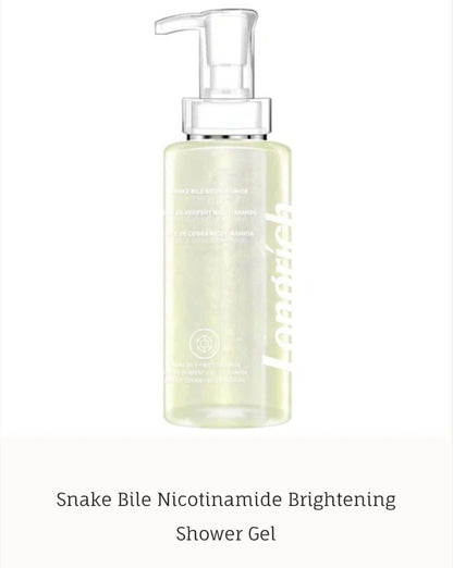 Longrich Snake Bile Nicotinamide Brightening Shower Gel generally highlight its moisturizing