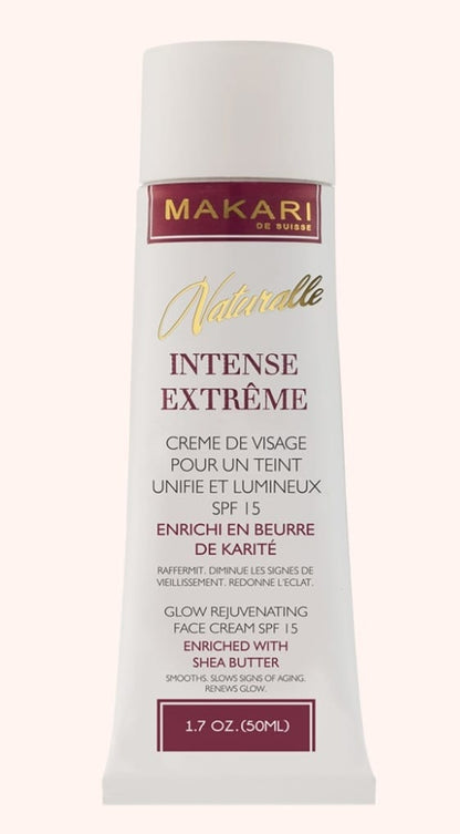 Crème visage éclaircissante intense Makari Naturalle 1,7 oz – Hydratante