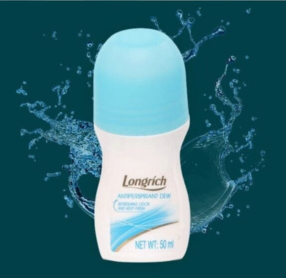 Longrich Deodorant Roll On Longrich Antiperspirant Dew Eliminates odor (1 Pack)