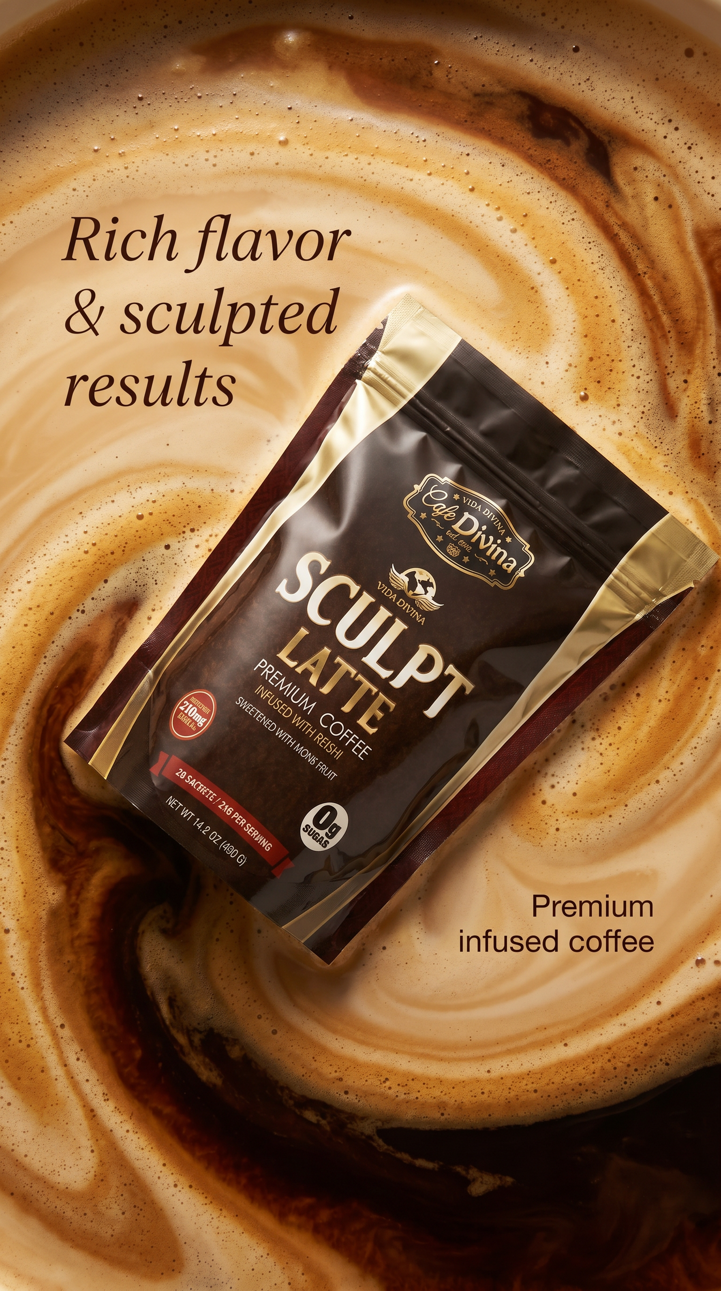 Vida Divina Sculpt Latte