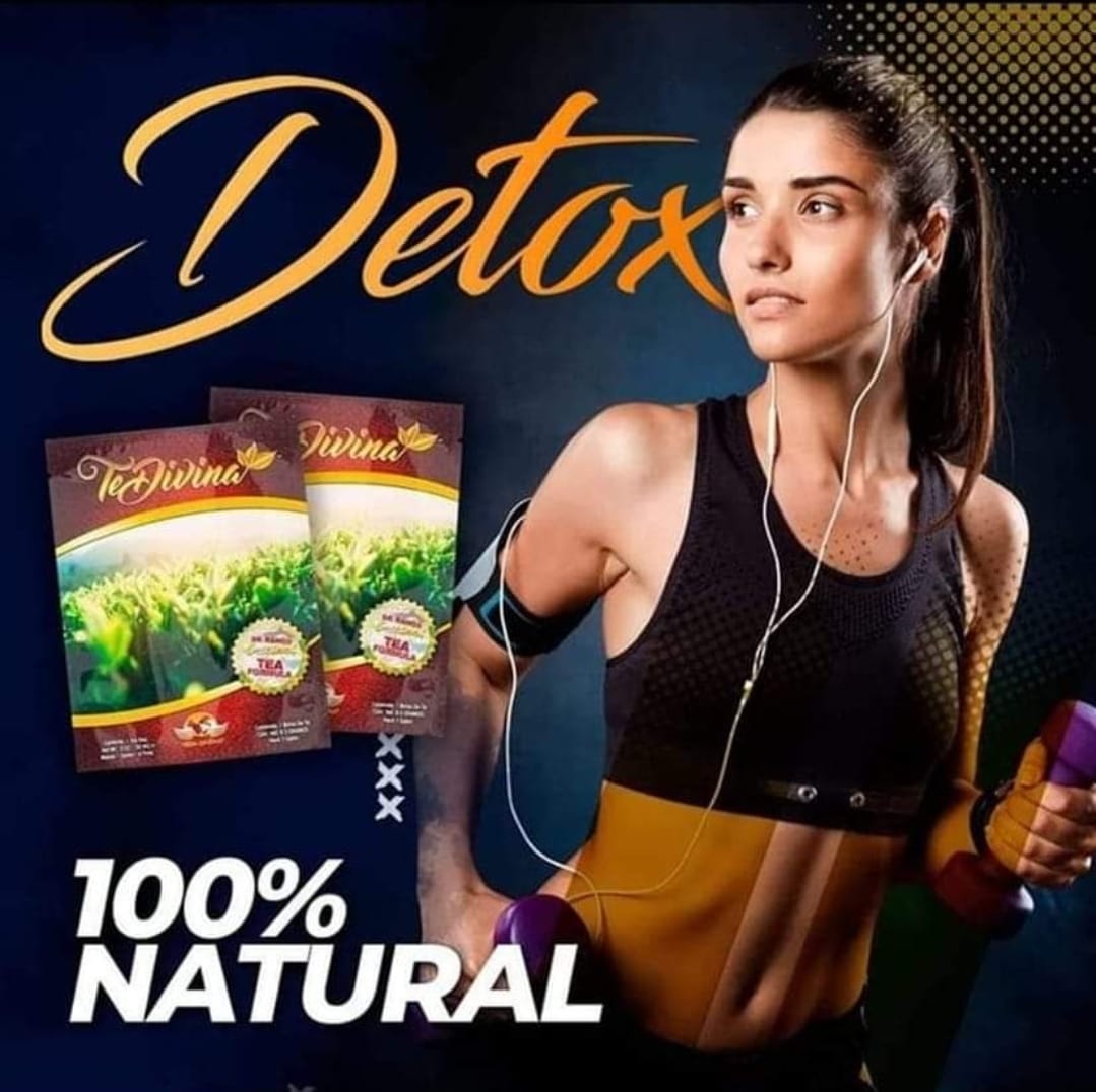 Thé détox original Te Divina pour la détoxification, le nettoyage et la perte de poids 1 sachet